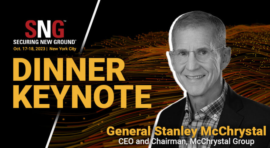General Stanley McChrystal Announced as Dinner Keynote Speaker for 2023 Securing New Ground Conference