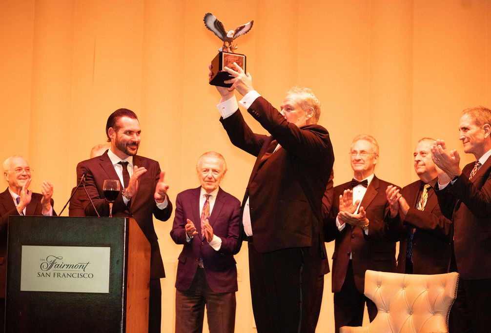 Dave Michel receives CAA Award